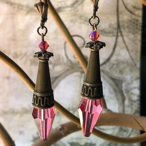 Pink Earrings - Pink Jewelry, Rose Blush Jewelry